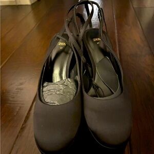Zara platform shoes